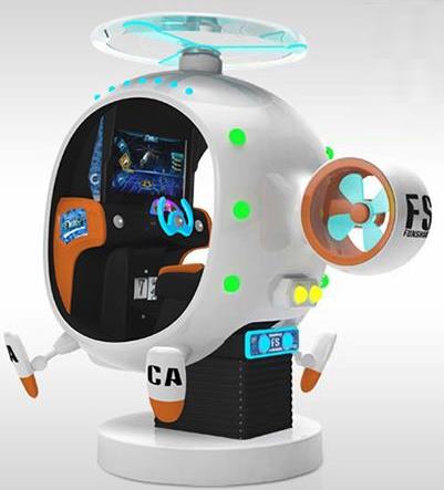 3D ügyességi navigációs helikopteres játékgép