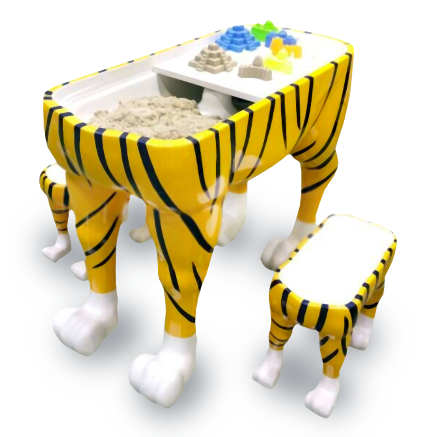 Tigris homokozó